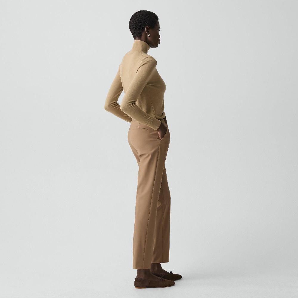 J Brand Treeca Full Length Pant In Good Wool Truffle