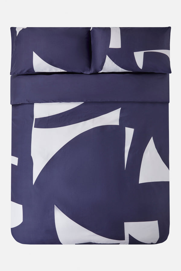 J By Jasper Conran 300 Thread Count Graphic Print Duvet Set Bamboo Graphic Print