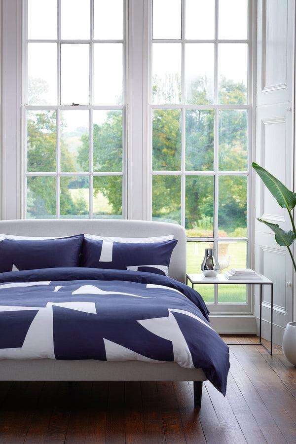 j by jasper conran 300 Thread Count Graphic Print Duvet Set Bamboo Graphic Print
