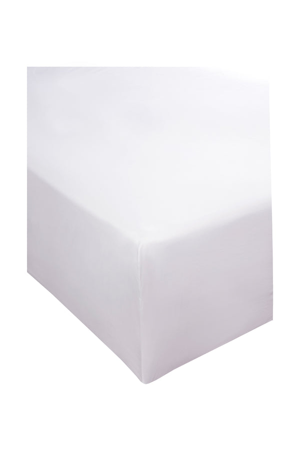 J By Jasper Conran 300 Thread Count Organic Deep Fitted Sheet White
