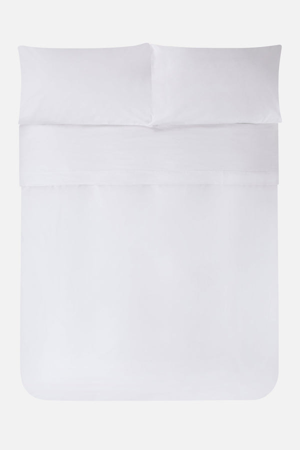 J By Jasper Conran 300 Thread Count Organic Duvet Cover White