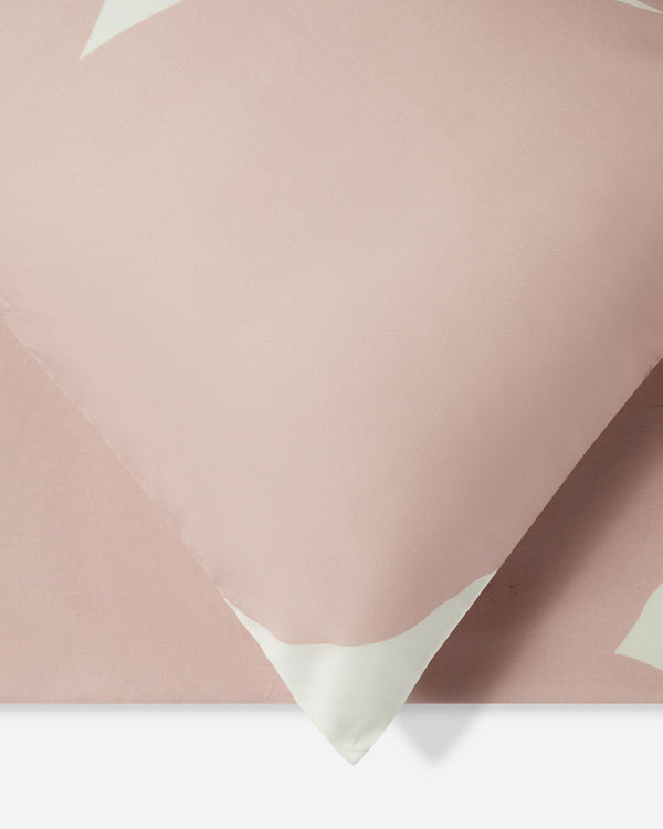 J By Jasper Conran 300 Thread Count Satin Cotton Floral Duvet Cover Pink