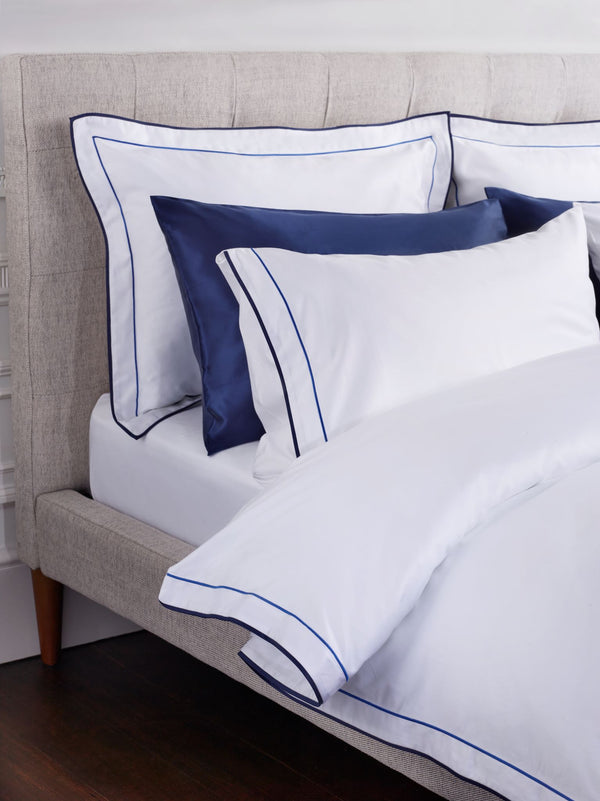 J By Jasper Conran 800 Thread Count Egyptian True Grip Fitted Sheet White Fabric