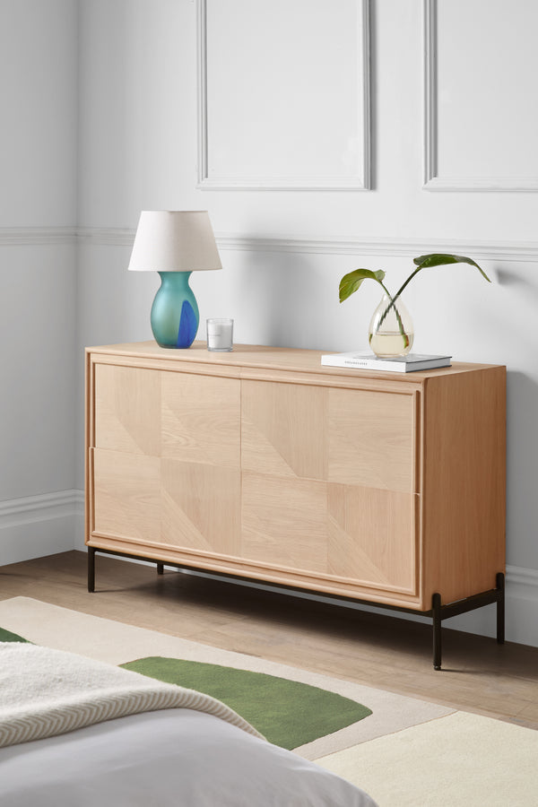 J By Jasper Conran Aden Whitewashed Oak Chest Of Drawers Oak