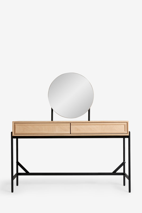 J By Jasper Conran Aden Whitewashed Oak Dressing Table Oak