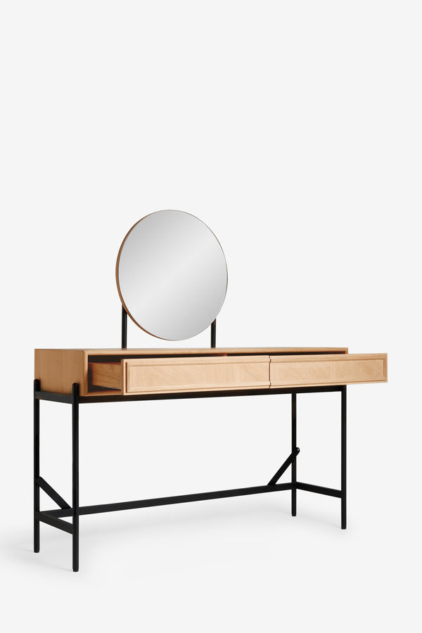 J By Jasper Conran Aden Whitewashed Oak Dressing Table Oak