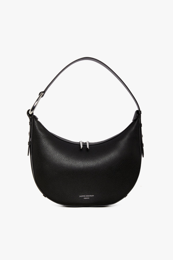 j by jasper conran Bee Leather Scoop Shoulder Bag Black