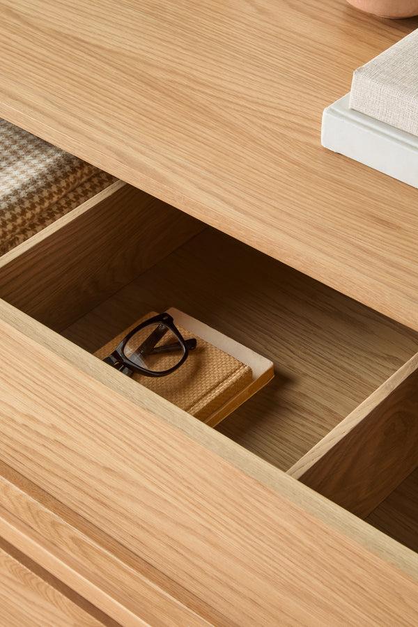 J By Jasper Conran Belgrave Oak 4 Drawer Walnut Chest Of Drawers Oak