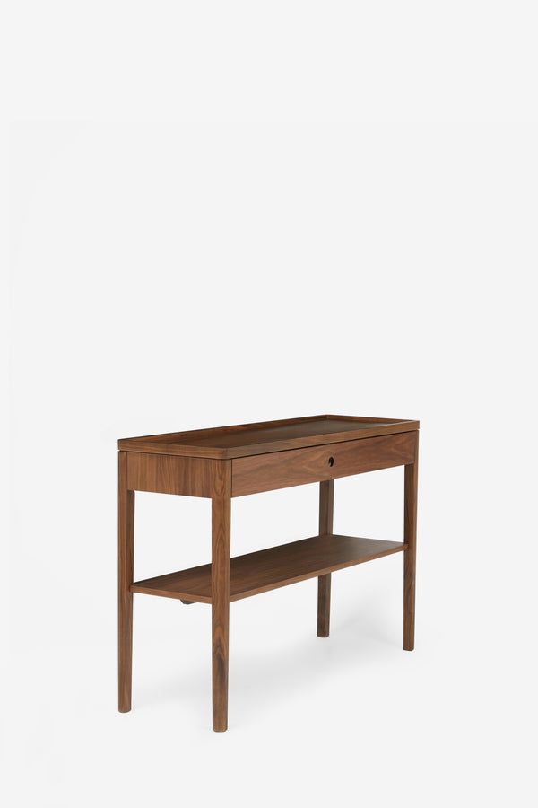 J By Jasper Conran Belgrave Walnut Console Table Brown