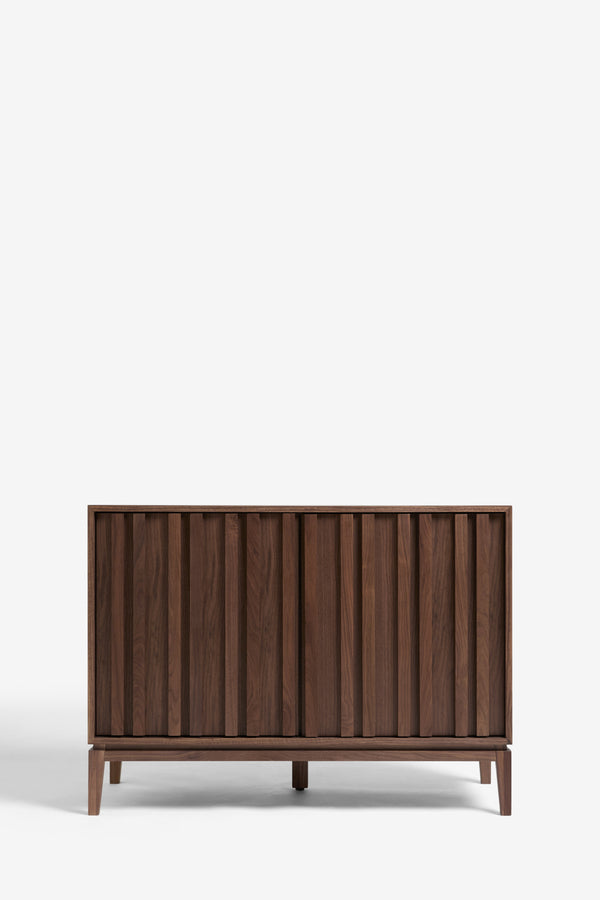 J By Jasper Conran Belgrave Walnut Small Sideboard Brown