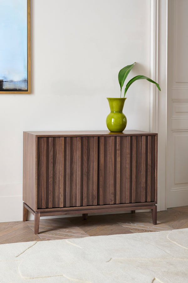 j by jasper conran Belgrave Walnut Small Sideboard Brown