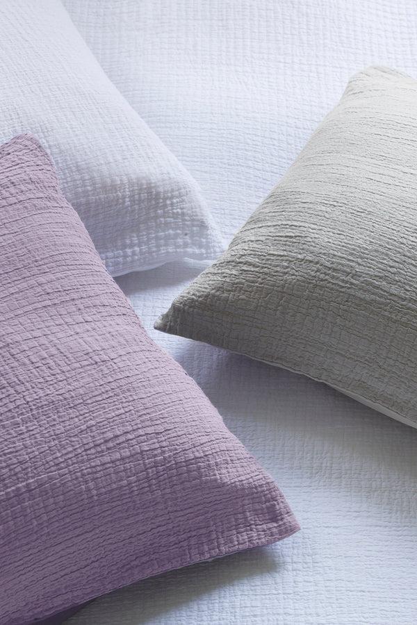 J By Jasper Conran Double Weave Pillow Case White Fabric