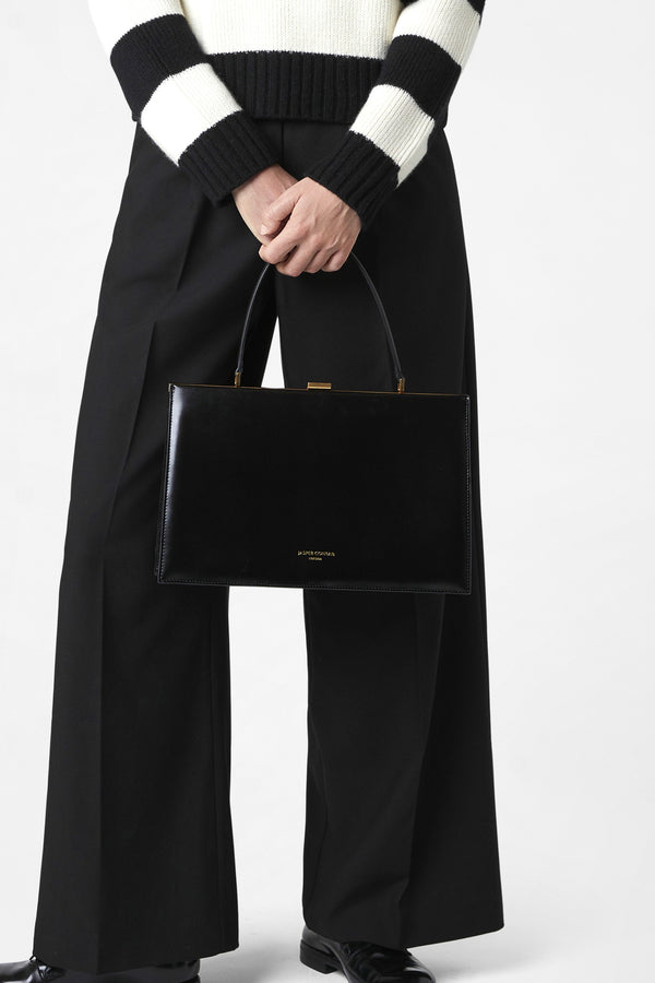 j by jasper conran Gracie A-Frame Shoulder Bag Black