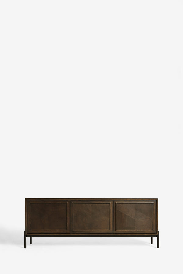 J By Jasper Conran Aden Dark Oak TV Unit Brown