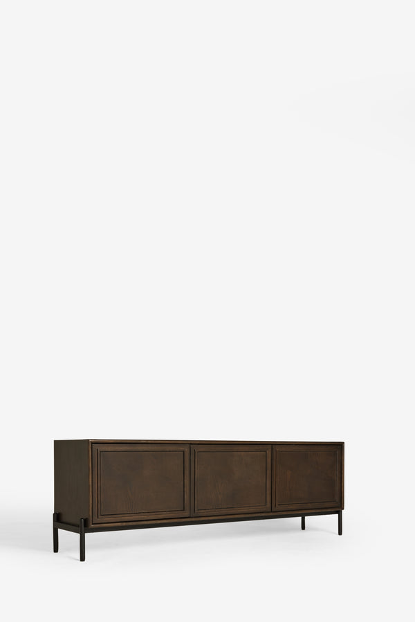 J By Jasper Conran Aden Dark Oak TV Unit Brown