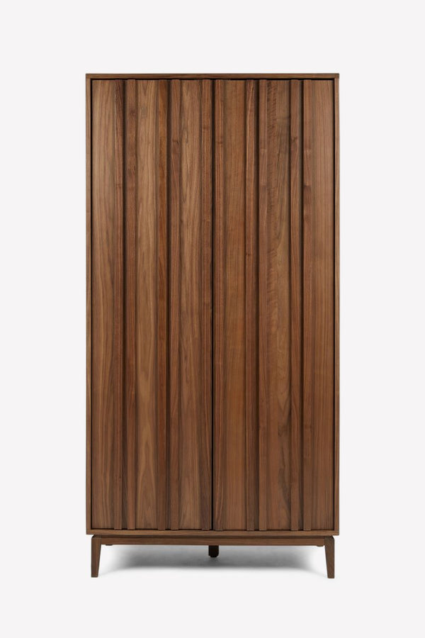J By Jasper Conran Belgrave Walnut Wardrobe Brown