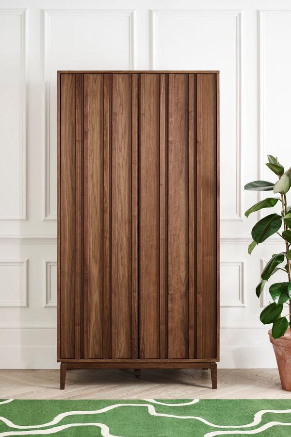 j by jasper conran Belgrave Walnut Wardrobe Brown
