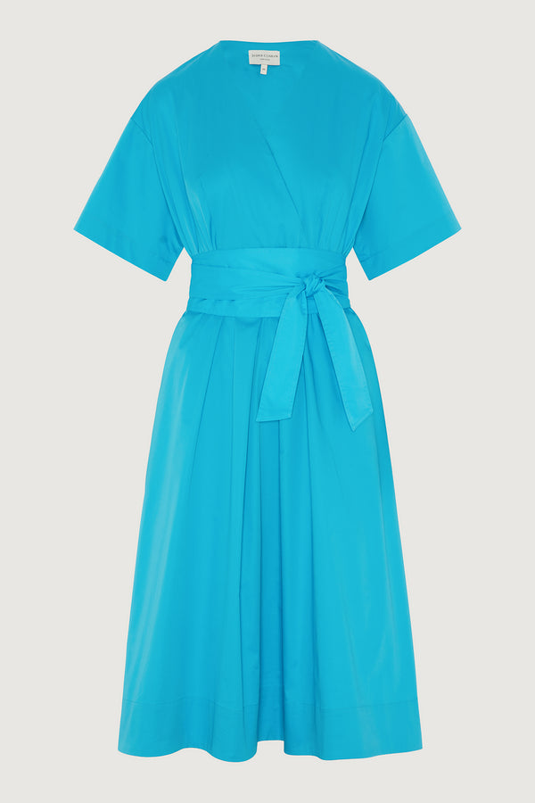 J By Jasper Conran Betsy Kimono Dress Turquoise