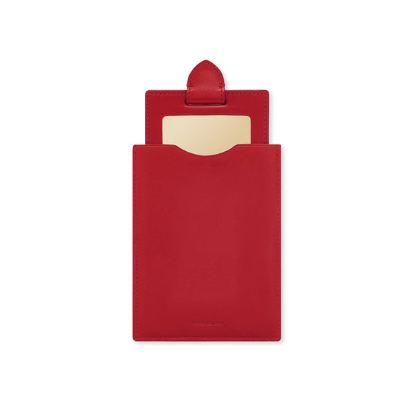 J By Jasper Conran Compact Mirror & Case Red