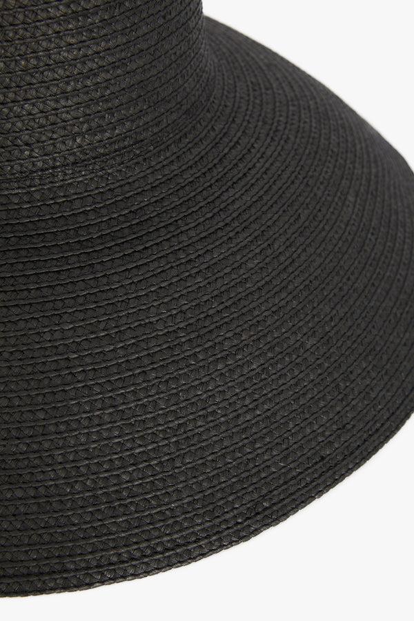 J By Jasper Conran Filippa Wide Brim Straw Hat Red
