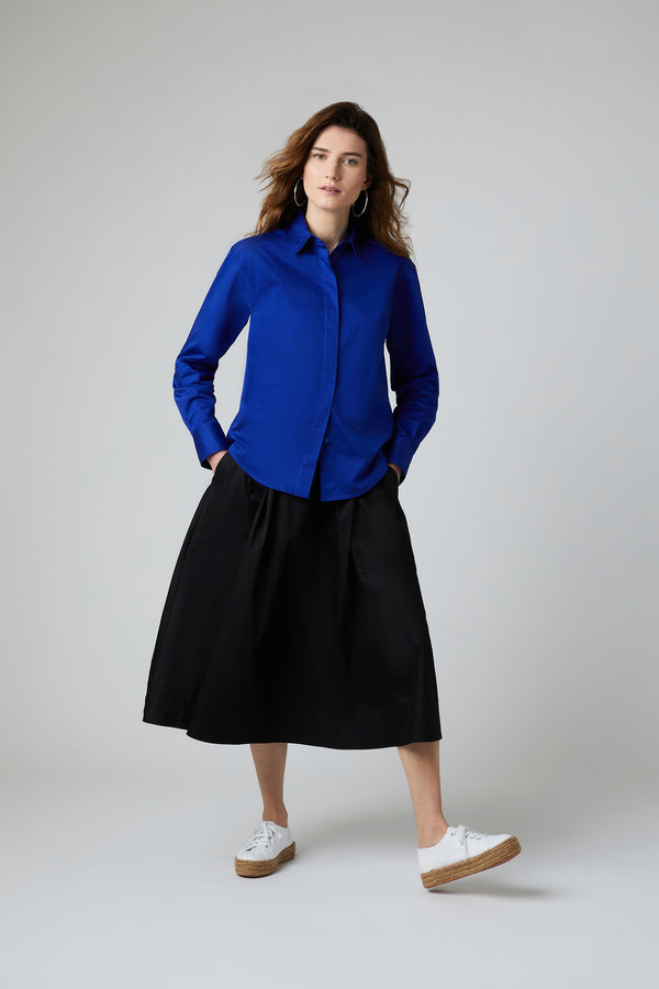 J By Jasper Conran Fiona Full Skirt Black