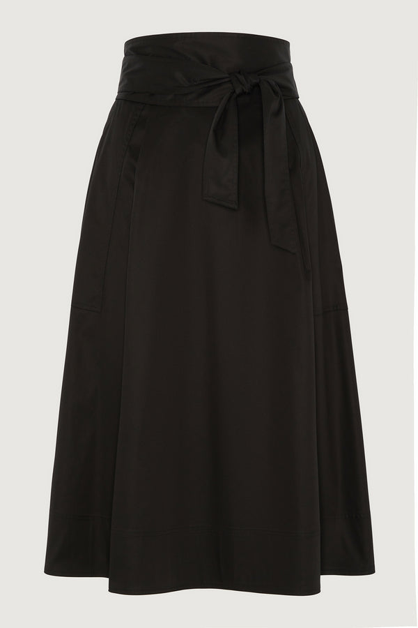 J By Jasper Conran Fiona Full Skirt Black