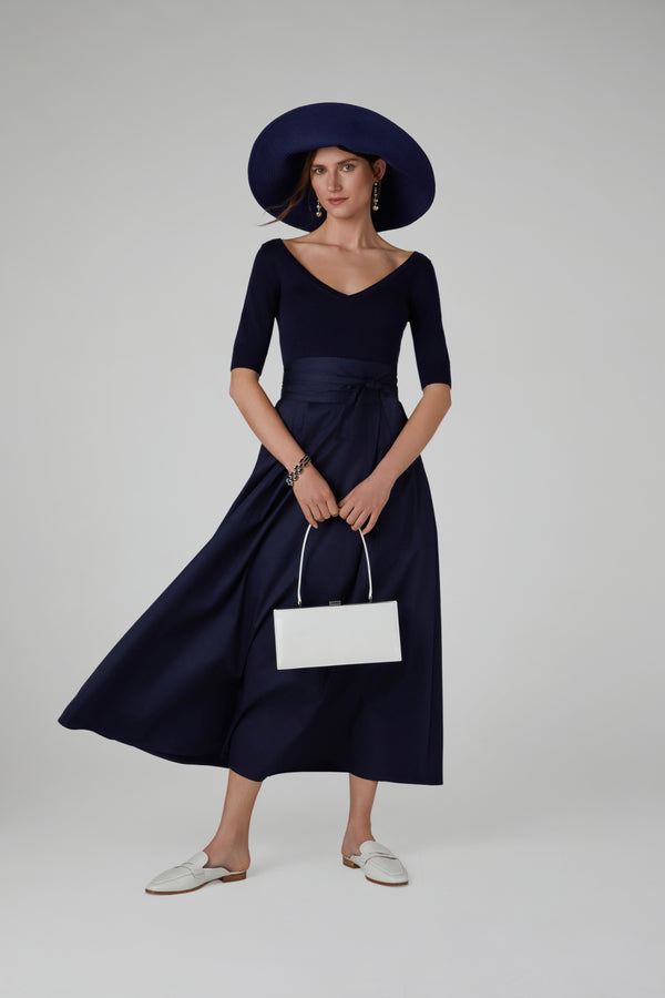 J By Jasper Conran Florry Maxi Full Skirt Black