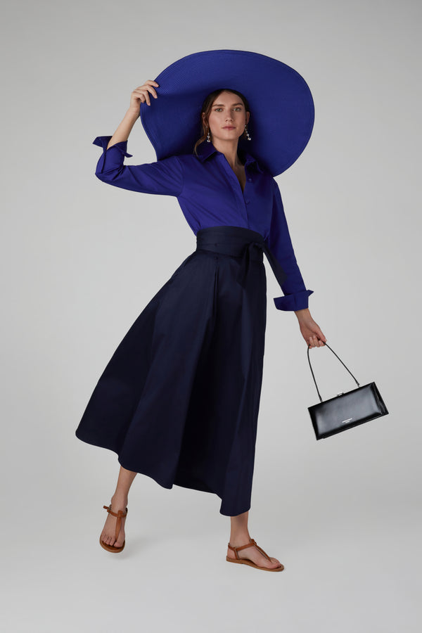 J By Jasper Conran Florry Maxi Full Skirt Black