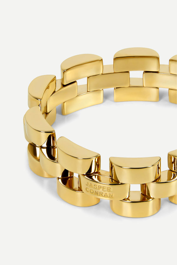 J By Jasper Conran Greta Watch Chain Bracelet Gold