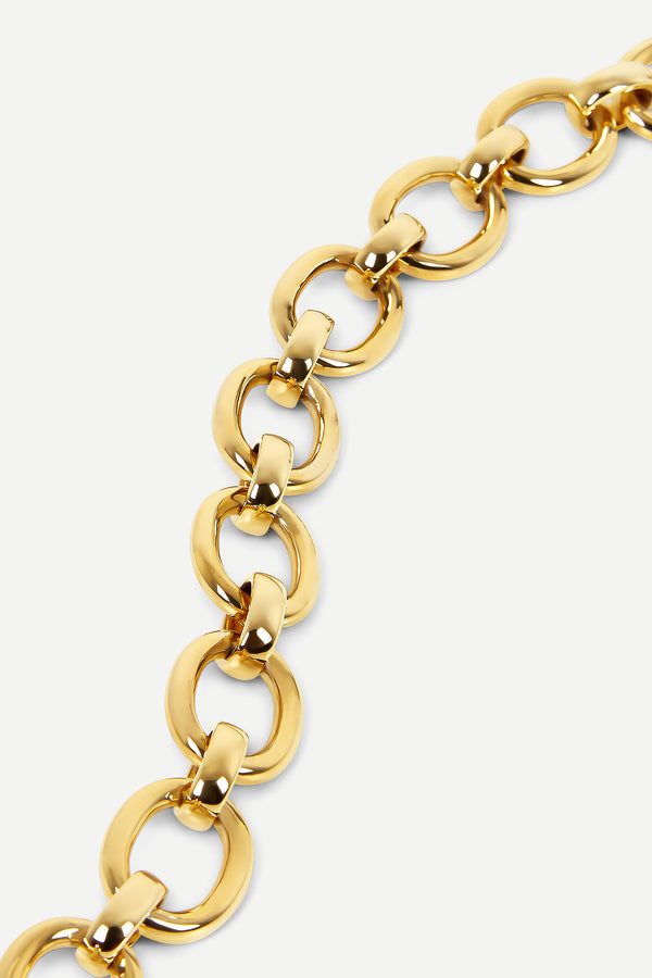 J By Jasper Conran Gwyneth Chain Necklace Gold