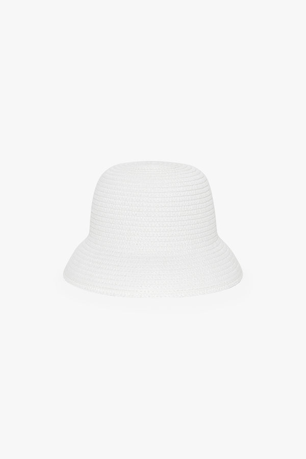 J By Jasper Conran Hattie Bucket Hat White