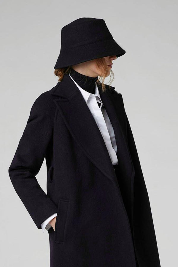 J By Jasper Conran Hetty Bucket Hat Black