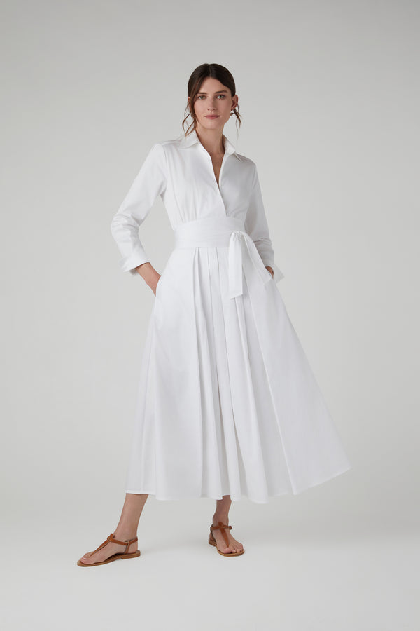 j by jasper conran Holly Cotton Wrap Top White