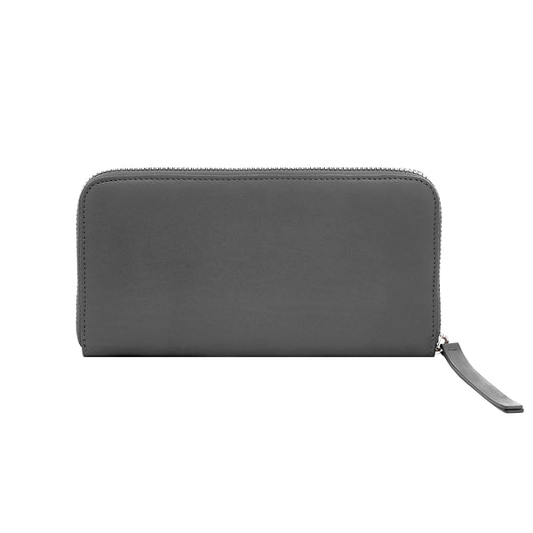 J By Jasper Conran Large Zip Around Purse Charcoal