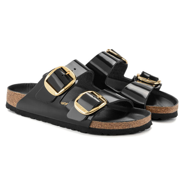 J Shoes Birkenstock - Arizona Big Buckle - High Shine Black