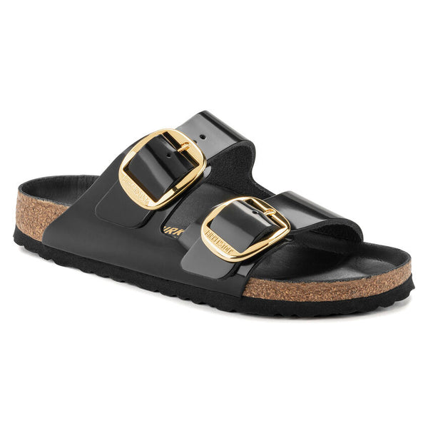 j shoes Birkenstock - Arizona Big Buckle - High Shine Black