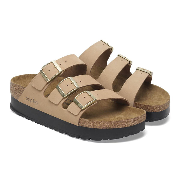 J Shoes Birkenstock - Florida Flex Platform - Sandcastle
