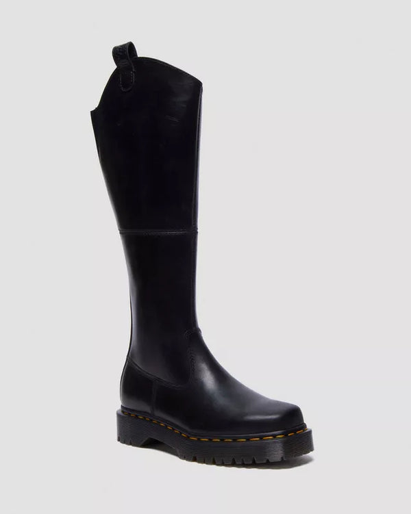 j shoes Dr. Martens - Amaayah Hi - Knee High Leather Boots - Black