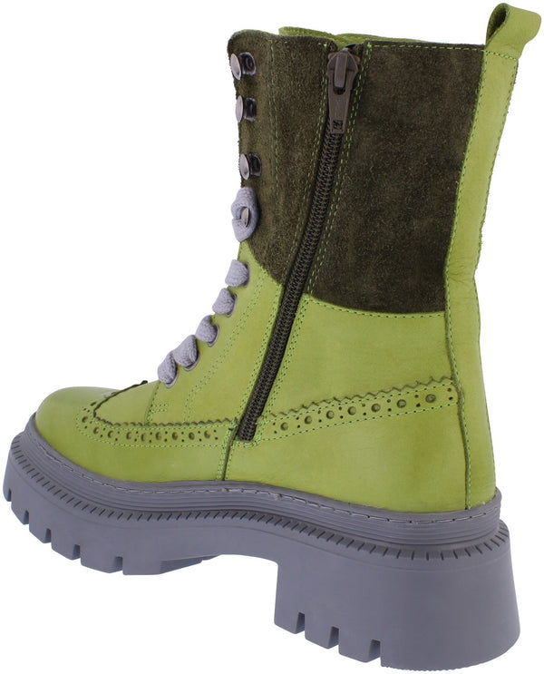 J Shoes Adesso - Bronte Boot - Bean Green