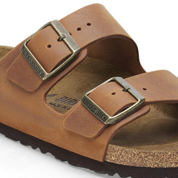 J Shoes Birkenstock - Arizona Oiled Leather - Cognac