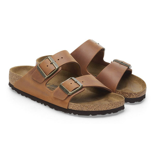 J Shoes Birkenstock - Arizona Oiled Leather - Cognac