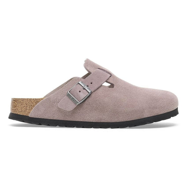 J Shoes Birkenstock - Boston Suede - Faded Purple