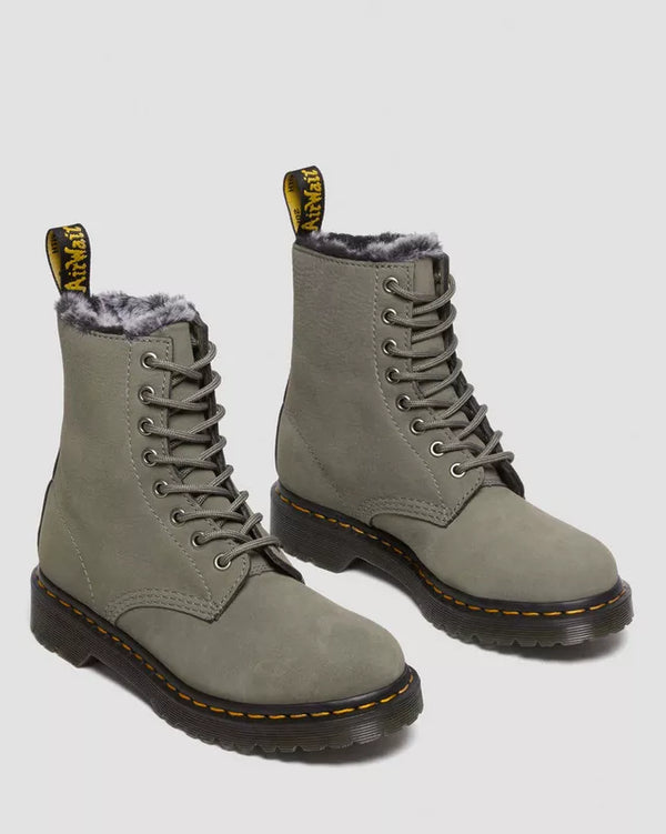 J Shoes Dr. Martens - 1460 Serena - Nickel Grey