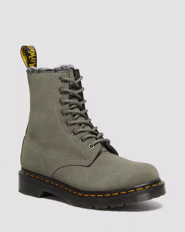 j shoes Dr. Martens - 1460 Serena - Nickel Grey