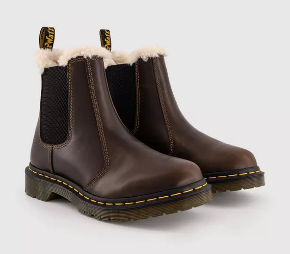 J Shoes Dr. Martens - 2976 Leonore - Dark Khaki