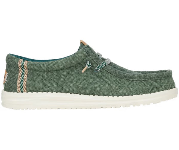 j shoes Dude - Wally Jute - Sea Green