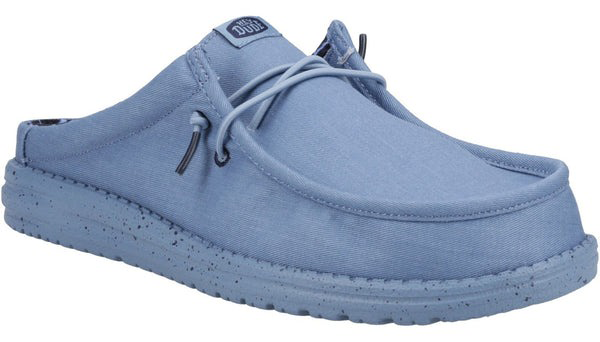 J Shoes Dude - Wally Slip Canvas - Elemental Blue