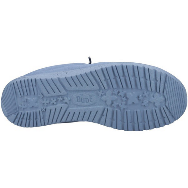 J Shoes Dude - Wally Slip Canvas - Elemental Blue