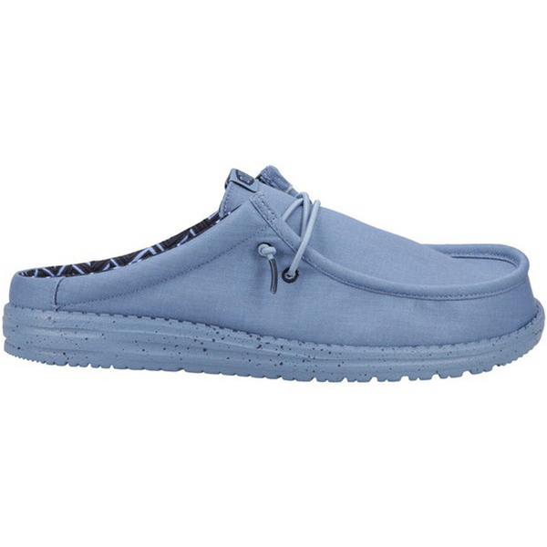 j shoes Dude - Wally Slip Canvas - Elemental Blue