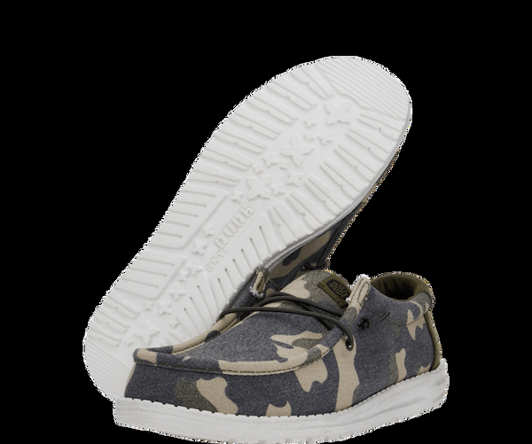 J Shoes Dude - Wally Washed Camo - Camo